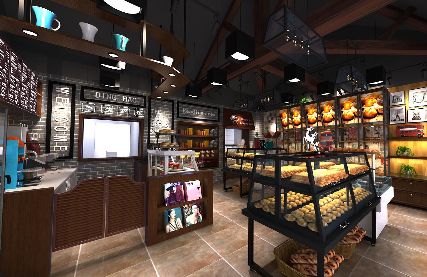 蛋糕店裝修根據(jù)不同地理位置定義風格